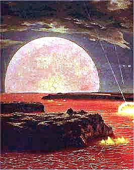 Hadean landscape
